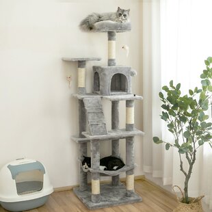 Gray 2024 cat tree